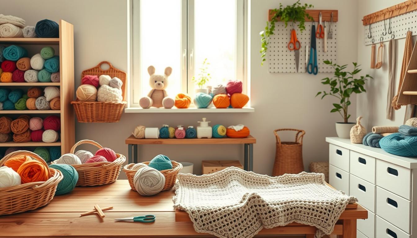 crochet atelier cleaning routine
