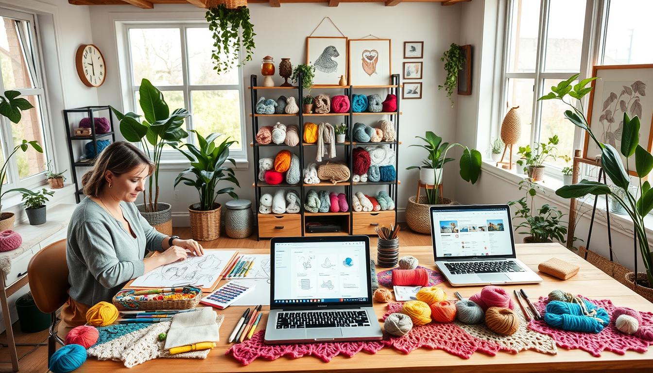 crochet atelier workflow