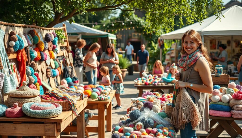 crochet market