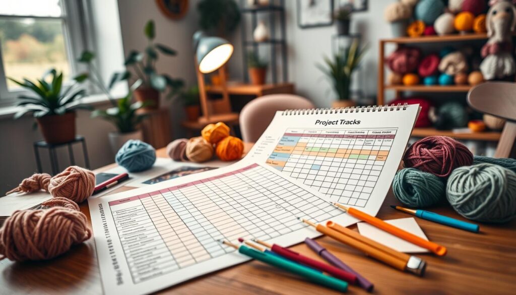 crochet project tracker