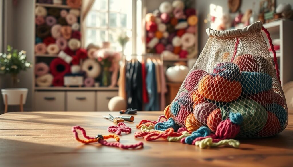 mesh laundry bag