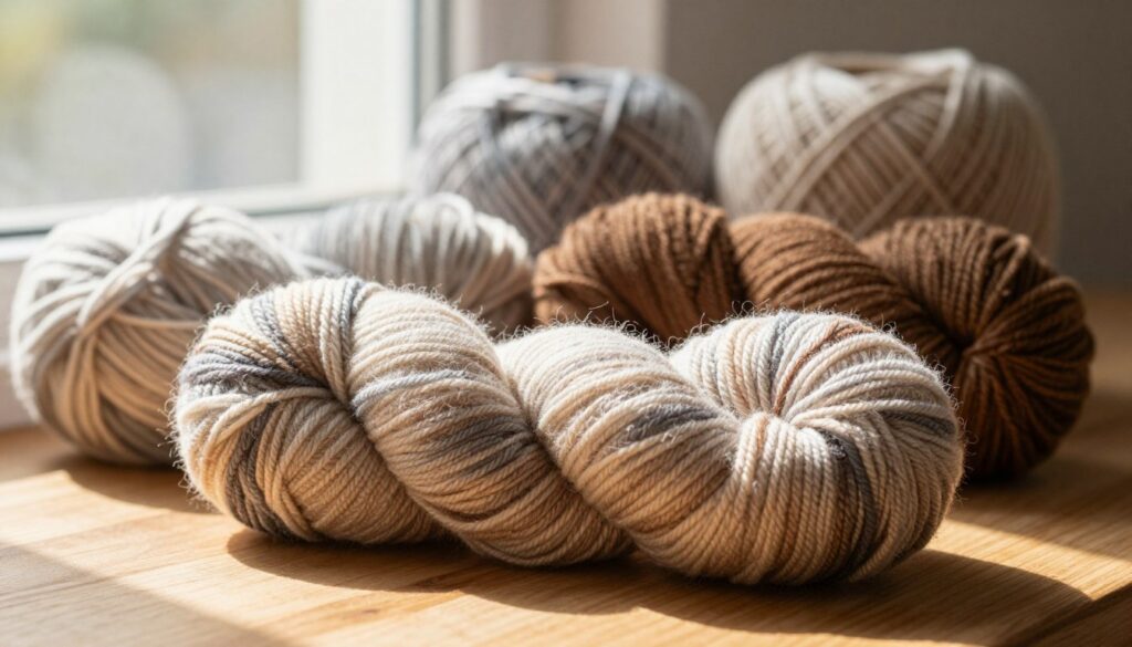 natural light yarn photos