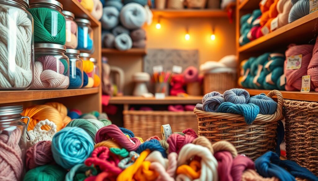 yarn storage